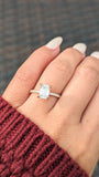 Lab Grown Diamond Emerald Cut  Diamond Ring M3099