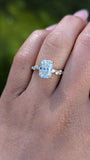 14K Yellow Gold 2.0 Radiant Lab Grown Diamond Engagement Ring