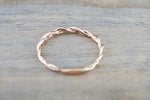 Gold Round Diamond Rope Twist Twined Vine Engagement Pave Ring ASPBR010009