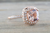 Penelope Cushion Morganite ASPER1430054