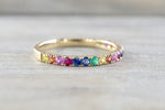 Joy Rainbow Sapphire Band ASPBR010036