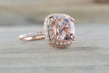 Penelope Cushion Morganite ASPER1430054