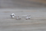 Music Note Diamond Studs