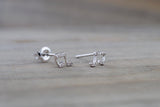 Music Note Diamond Studs
