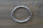 14k White Gold Thin Diamond Eternity Double Prong Invisible Ring Single Prong Wedding Band