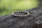 Gold 2mm Bead Ball Eternity Band