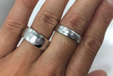 His and Hers Cobalt Engagement Rings Bridal Wedding Bands Matching set