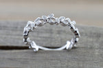 Gold Floral Leaf Diamond Band ASPBR010010