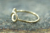 14k Yellow Gold Polished Infinity Love Symbol Ring Band Promise Anniversary Fashion Rope