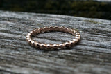 Gold 2mm Bead Ball Eternity Band