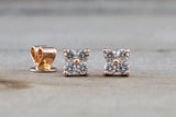 Diamond Clover Earring