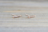 Diamond Bar Studs