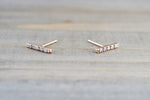Diamond Bar Studs