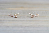 Diamond Bar Studs