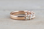 U Prong Champagne Fancy Diamond  Band Ring ASPBR010050