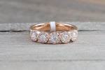 Gold 5 Ddiamond Anniversary Halo Band Ring  ASPBR010046