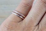 Smooth Channel Baguette Diamond Band