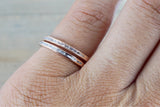 Smooth Channel Baguette Diamond Band