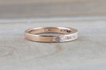 Baguette Diamond Diamond Milgrain Etched Channel Set 2.5mm