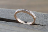 Baguette Diamond Diamond Milgrain Etched Channel Set 2.5mm