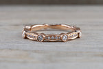 Marquise and Round Shape Diamond Band