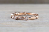 Marquise and Round Shape Diamond Band