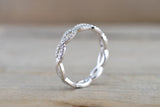 Infinity Forever Eternity Crossover Diamond Ring ASPBR010052