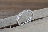Infinity Forever Eternity Crossover Diamond Ring ASPBR010052
