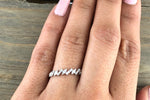 Payment plan for Valerie 18k Gold Diamond Baguette Zig Zag Marquis and Rectangle Segments Ring Band