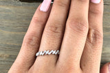 Payment plan for Valerie 18k Gold Diamond Baguette Zig Zag Marquis and Rectangle Segments Ring Band