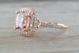 Penelope Cushion Morganite ASPER1430054