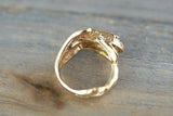 3D Diamond Frog Ring