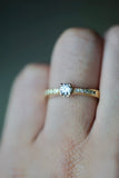 Yellow Gold Diamond Ring Closeout