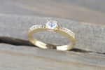 Yellow Gold Diamond Ring Closeout