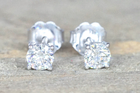 Diamond Stud Earrings 0.50ct total weight