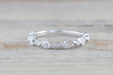 Floral Leaf Petal Vine Ring B10081