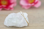 18k Gold Delicate Larger Diamond Band ASPBR010029