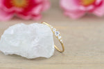 18k Gold Delicate Larger Diamond Band ASPBR010029